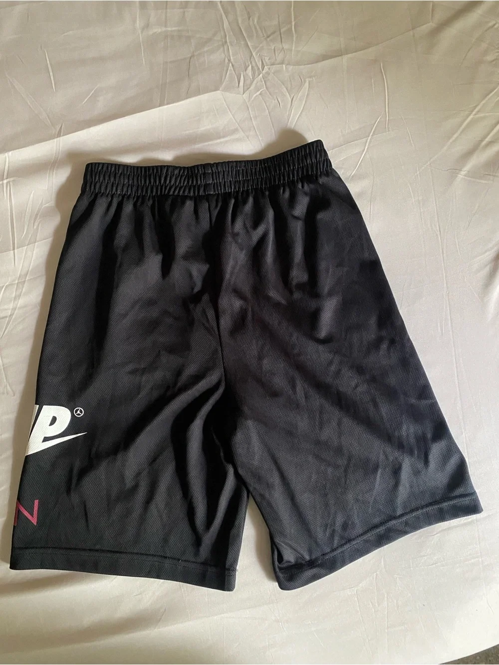 Jordan Jumpman Big Boy's L Black Jump Man Logo Shorts Short Pants